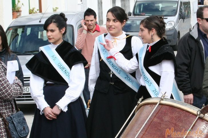 As Quendas 2008
Reinas de las fiestas
