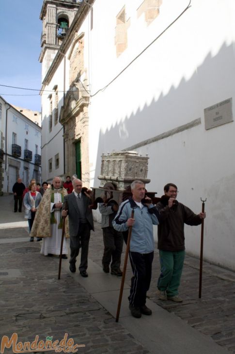 Visita Reliquias de San Rosendo
Delante del Convento de la Concepción
