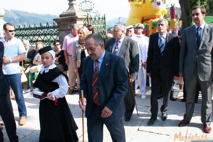 Os Remedios 2009
Entrando en el santuario
