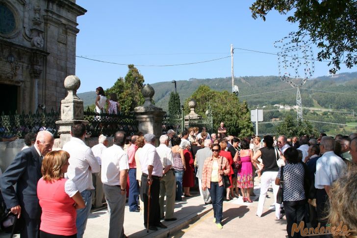 Os Remedios 2009
Antes de comenzar la procesión
