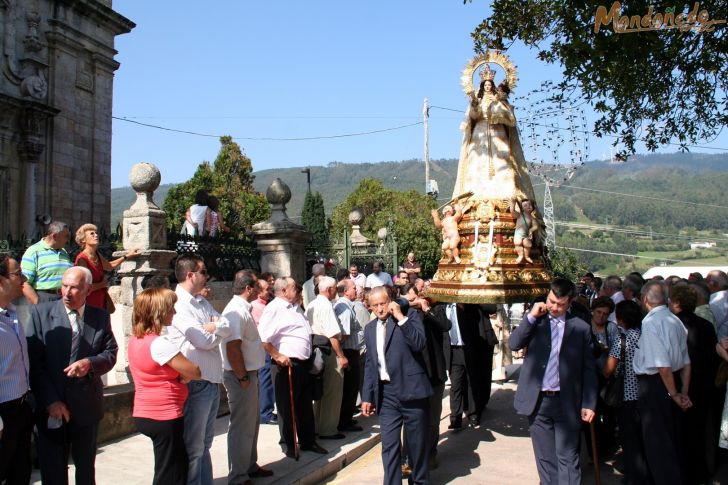 Os Remedios 2009
Saliendo del santuario
