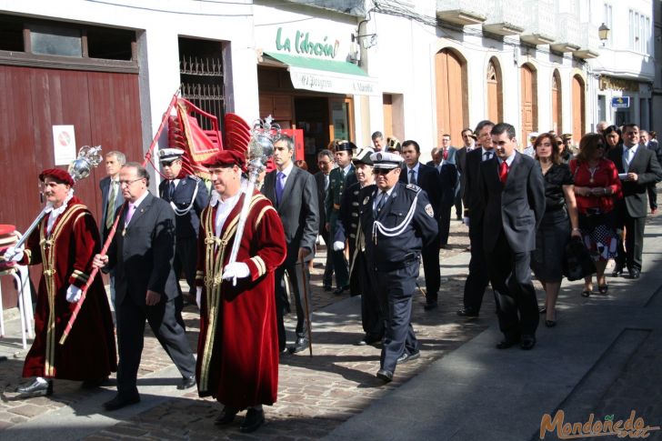 Os Remedios 2008
Saliendo del Concello
