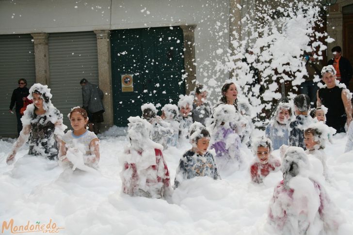 Fiesta infantil
Fiesta de la espuma
