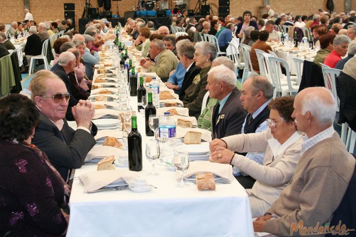 Comida Tercera Edad
Disfrutando de la fiesta de la Tercera Edad
