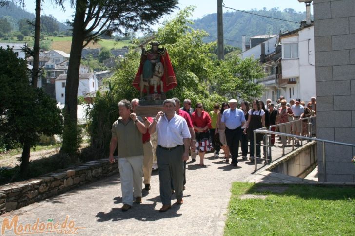 Día de Santiago 2007
Procesión por el Barrio de Os Muíños
