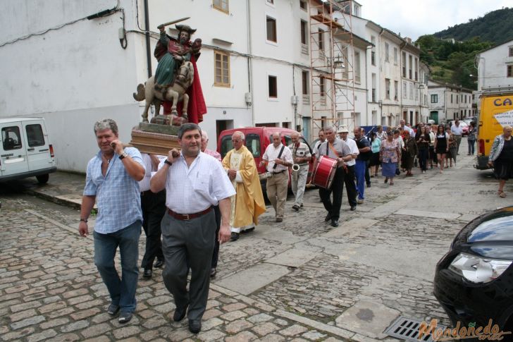 Día de Santiago
En procesión
