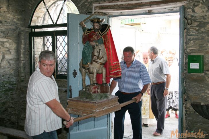 Día de Santiago
Llegada a la capilla
