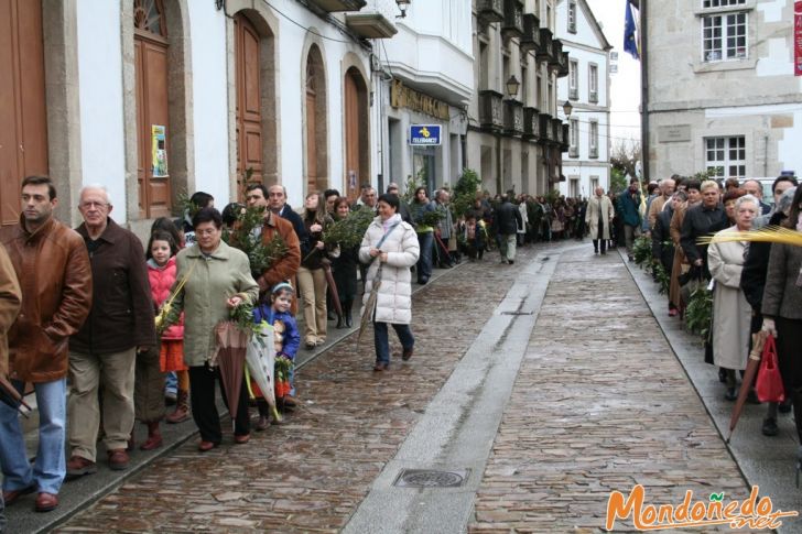 Domingo de Ramos
Comenzando la procesión
