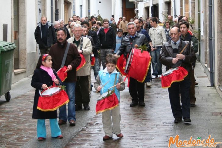 Domingo de Ramos
Tambores y trompetas
