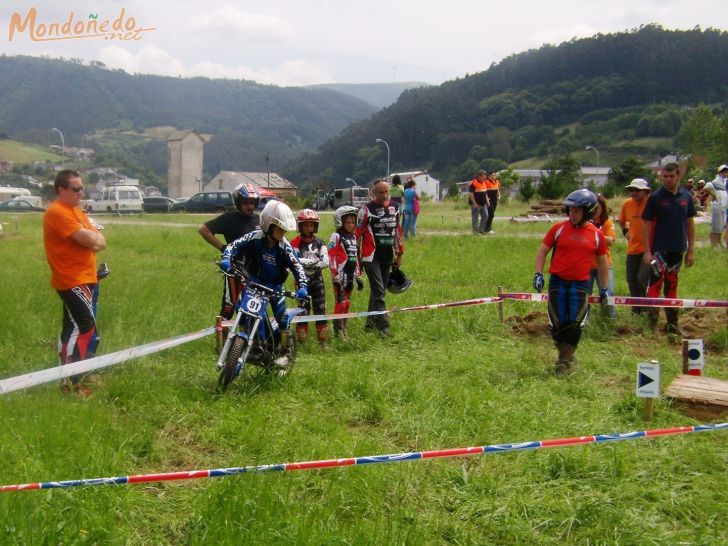 Trial Infantil
Un piloto participante
