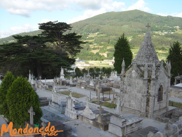 Obras Cementerio viejo
Vista del cementerio desde un mirador
