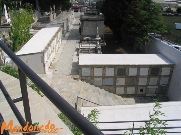 Vista del cementerio
Obras de acondicionamiento del cementerio viejo
