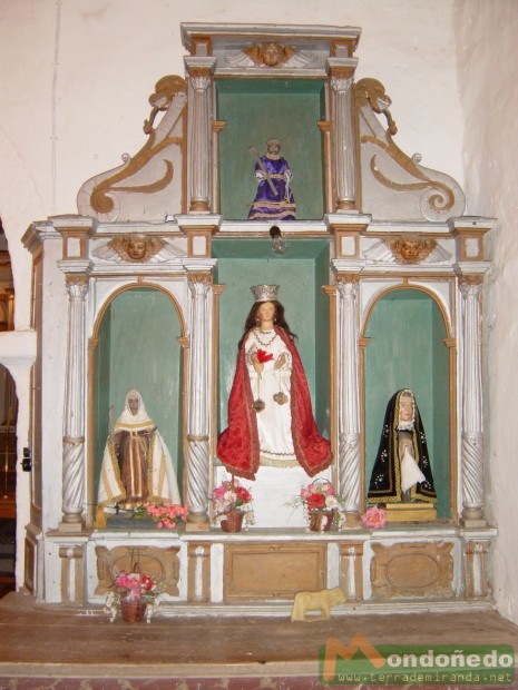 San Cristovo
Un altar de la capilla.
