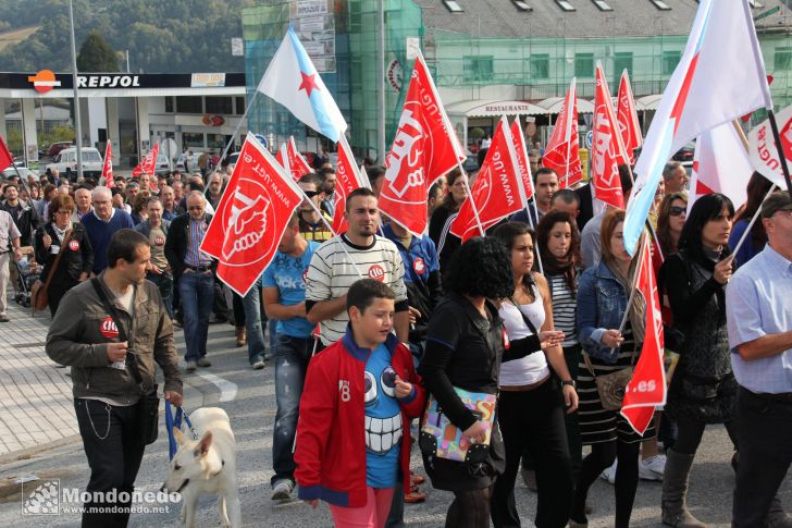 Manifestación
Por el empleo en Muebles Hermida
