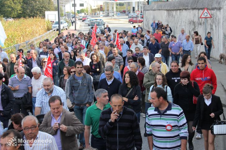 Manifestación
Por el empleo en Muebles Hermida
