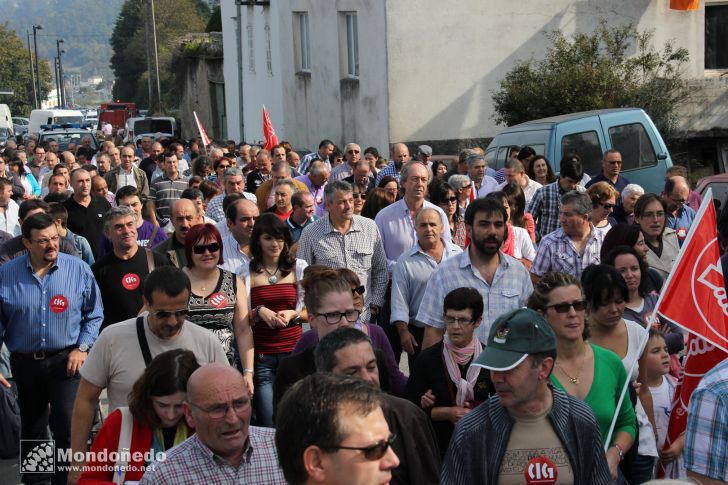 Manifestación
Por el empleo en Muebles Hermida
