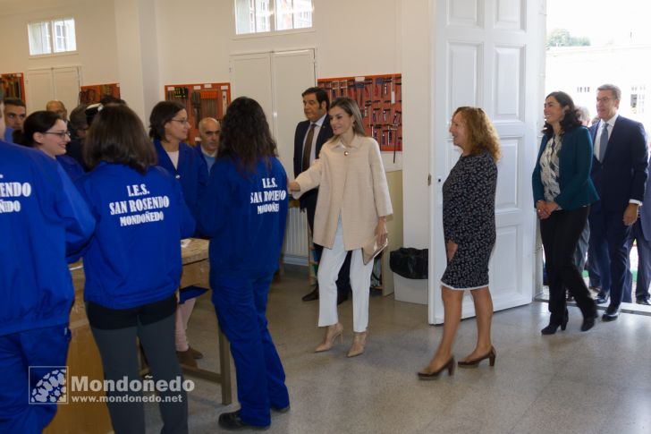 Doña Letizia visita Mondoñedo
