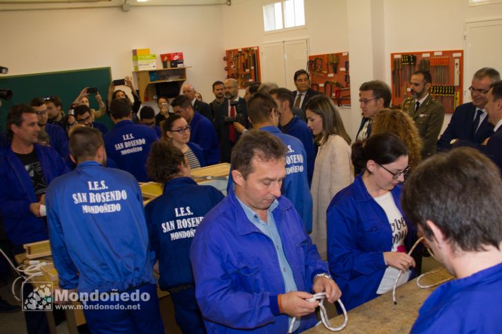 Doña Letizia visita Mondoñedo
