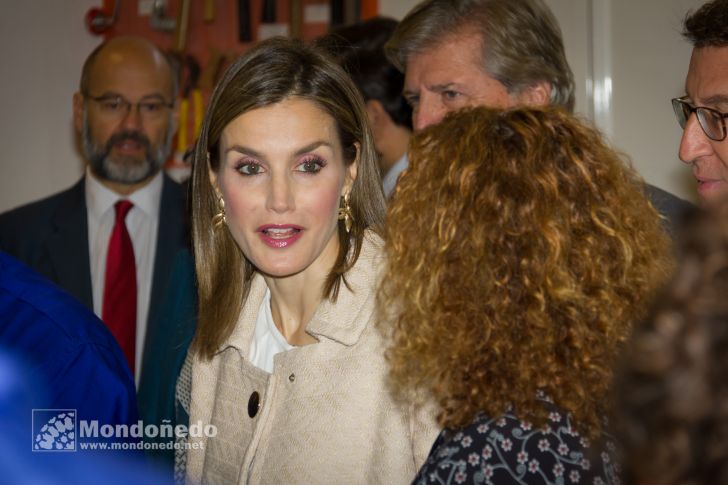 Doña Letizia visita Mondoñedo
