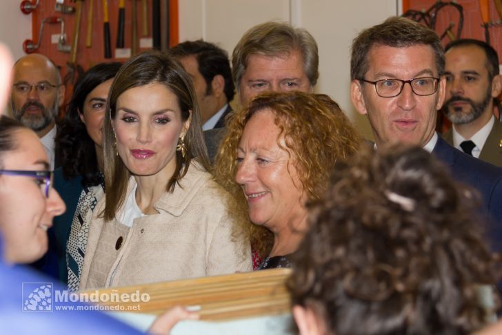 Doña Letizia visita Mondoñedo
