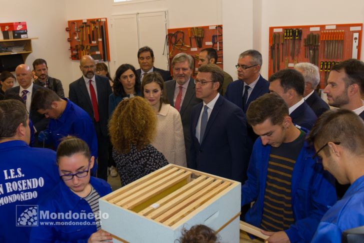 Doña Letizia visita Mondoñedo
