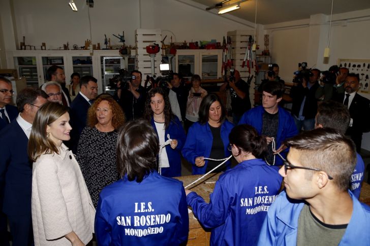 Doña Letizia visita Mondoñedo
Foto: Casa Real
