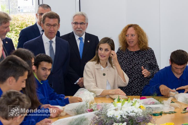 Doña Letizia visita Mondoñedo
