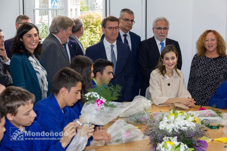 Doña Letizia visita Mondoñedo
