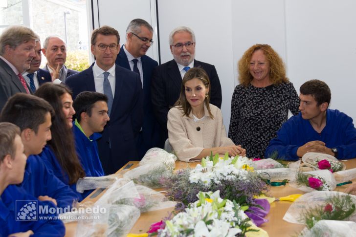 Doña Letizia visita Mondoñedo
