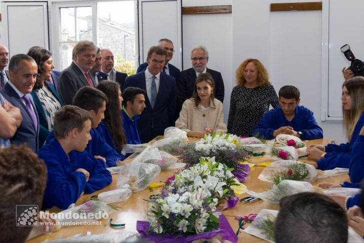 Doña Letizia visita Mondoñedo
