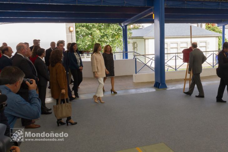 Doña Letizia visita Mondoñedo
