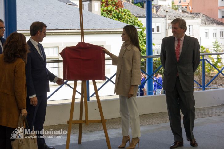 Doña Letizia visita Mondoñedo
