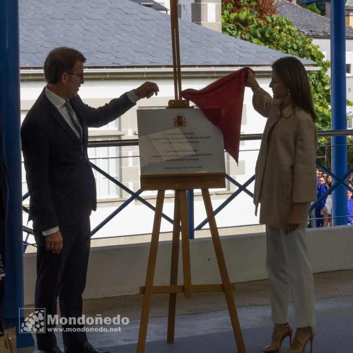 Doña Letizia visita Mondoñedo
