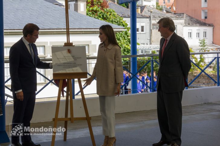 Doña Letizia visita Mondoñedo
