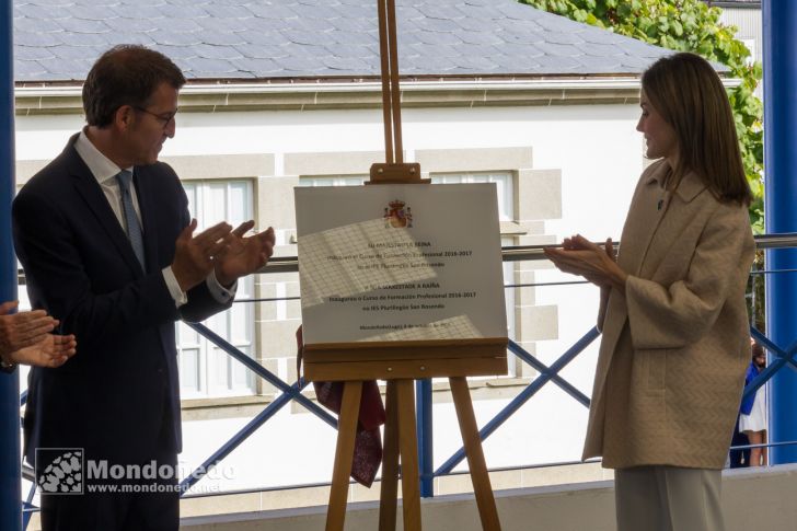 Doña Letizia visita Mondoñedo
