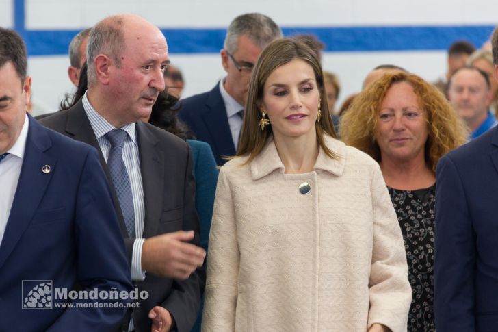 Doña Letizia visita Mondoñedo
