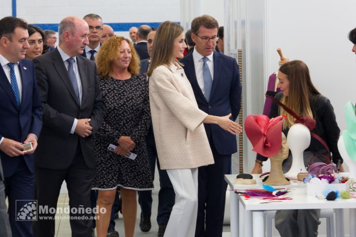 Doña Letizia visita Mondoñedo
