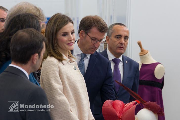 Doña Letizia visita Mondoñedo
