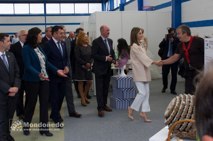 Doña Letizia visita Mondoñedo
