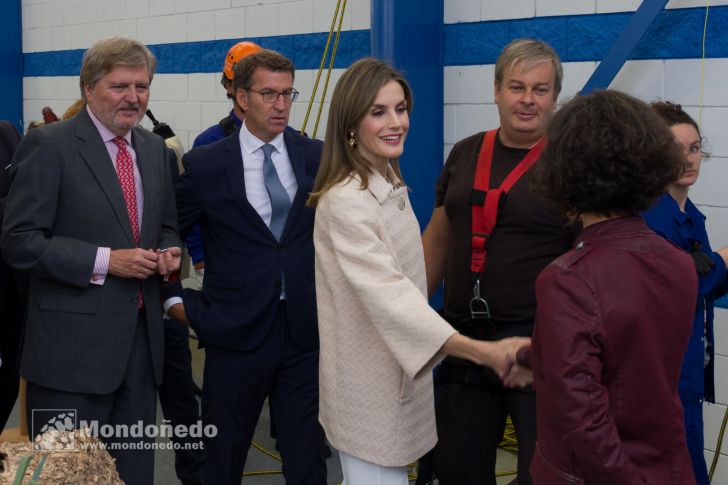 Doña Letizia visita Mondoñedo
