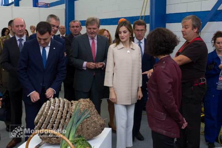 Doña Letizia visita Mondoñedo
