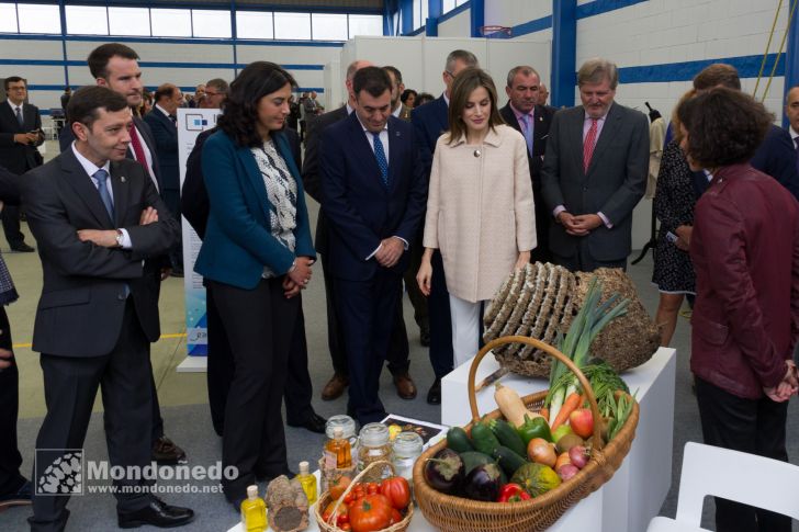 Doña Letizia visita Mondoñedo
