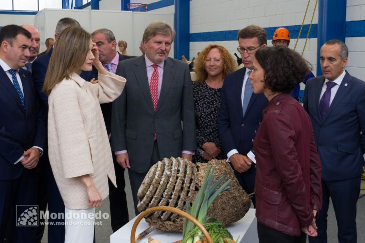 Doña Letizia visita Mondoñedo
