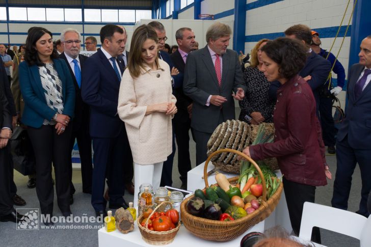 Doña Letizia visita Mondoñedo
