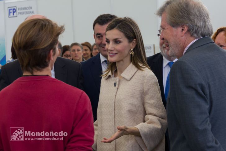 Doña Letizia visita Mondoñedo
