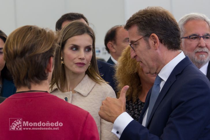 Doña Letizia visita Mondoñedo
