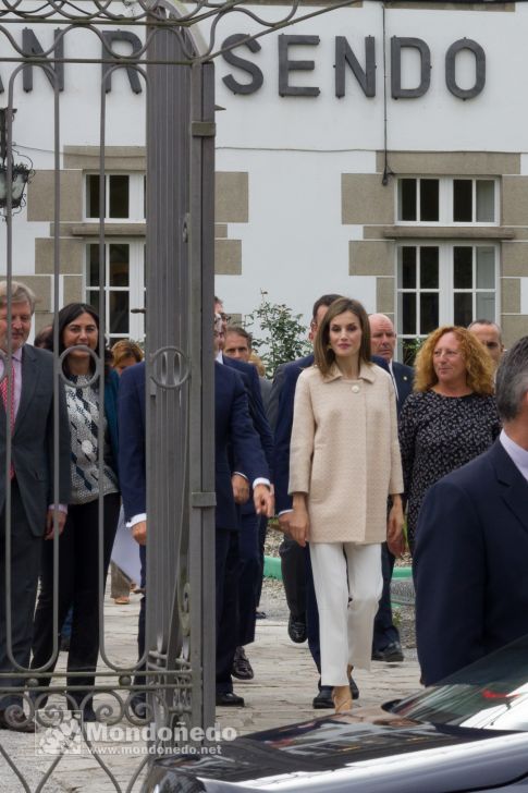 Doña Letizia visita Mondoñedo
