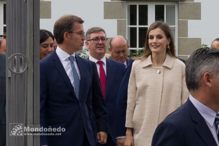 Doña Letizia visita Mondoñedo
