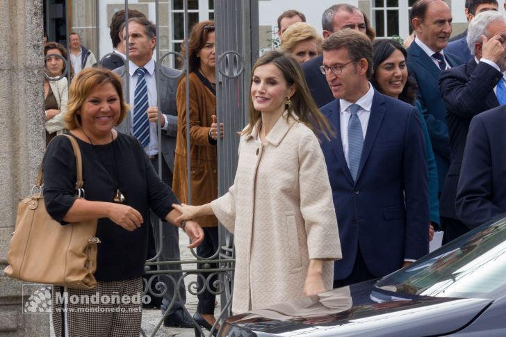 Doña Letizia visita Mondoñedo
