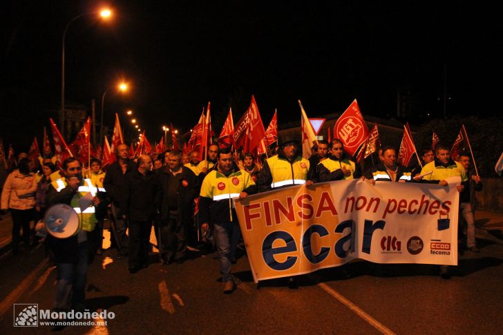 Manifestación
Por el empleo en ECAR
